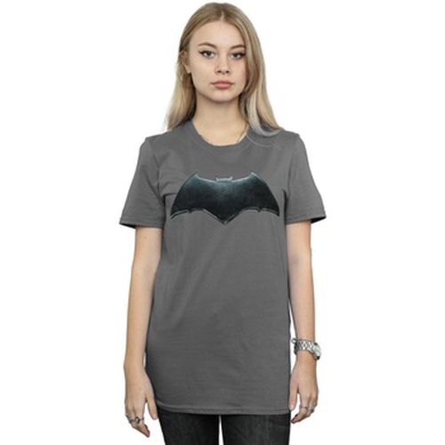 T-shirt Justice League Movie Batman Emblem - Dc Comics - Modalova