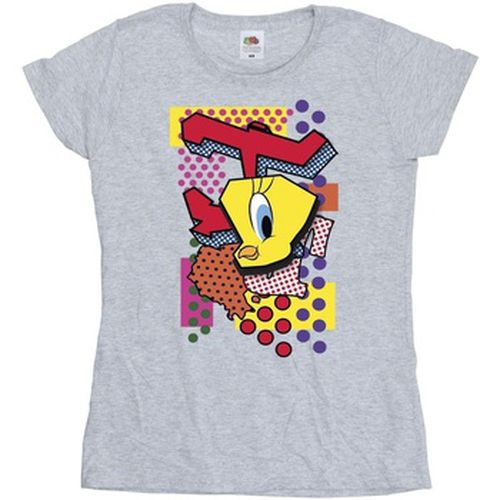 T-shirt Tweety Pop Art - Dessins Animés - Modalova