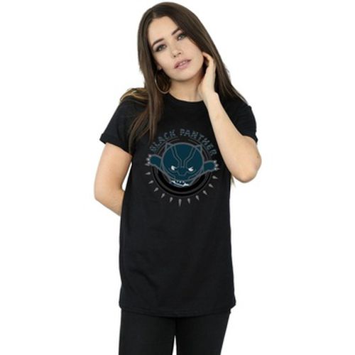T-shirt Kawaii Black Panther Pounce - Marvel - Modalova