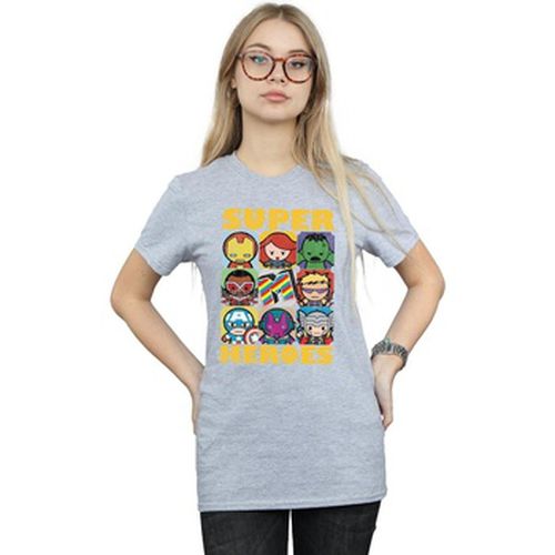 T-shirt Marvel Kawaii Super Heroes - Marvel - Modalova