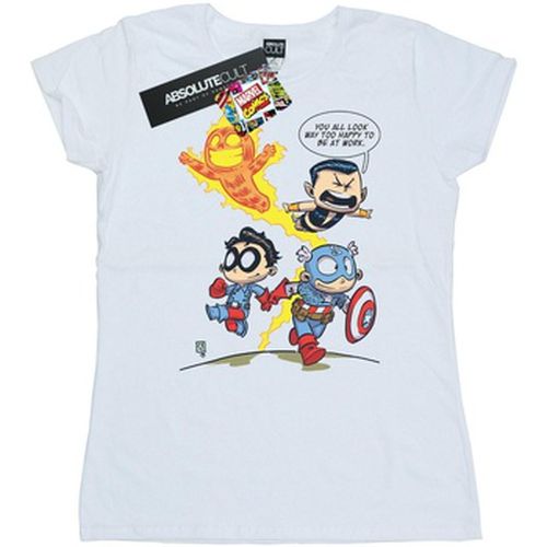 T-shirt Avengers Invaders Cartoon - Marvel - Modalova