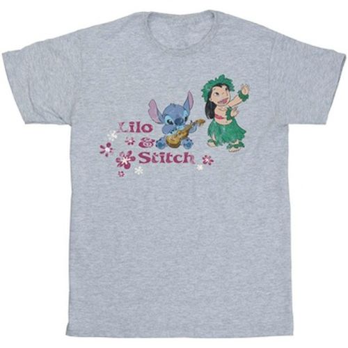 T-shirt Lilo And Stitch Hawaii - Disney - Modalova