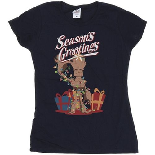 T-shirt Comics Groot Season's Grootings - Marvel - Modalova