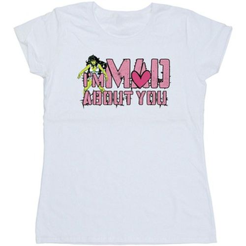 T-shirt She-Hulk Mad About You - Marvel - Modalova