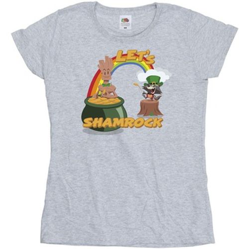 T-shirt St Patrick's Day Groot Shamrock - Marvel - Modalova