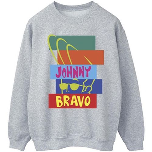Sweat-shirt Rectangle Pop Art - Johnny Bravo - Modalova