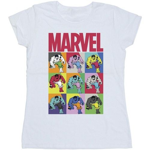 T-shirt Marvel Hulk Pop Art - Marvel - Modalova