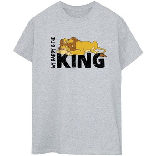 T-shirt The Lion King Daddy Is King - Disney - Modalova