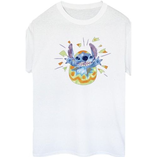 T-shirt Lilo Stitch Cracking Egg - Disney - Modalova