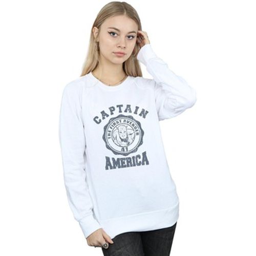Sweat-shirt Captain America Collegiate - Marvel - Modalova