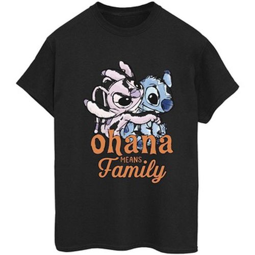 T-shirt Lilo And Stitch Ohana Angel Hug - Disney - Modalova