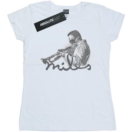 T-shirt Miles Davis Profile Sketch - Miles Davis - Modalova