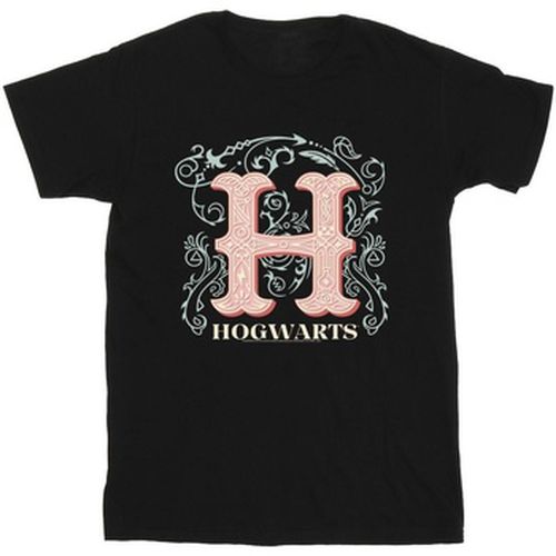 T-shirt Harry Potter Flowers H - Harry Potter - Modalova