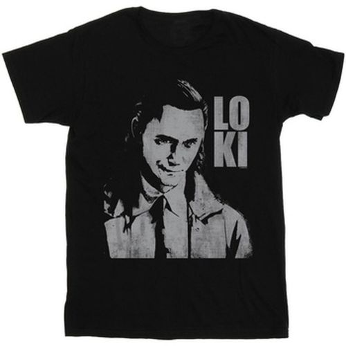 T-shirt Marvel Loki Head Poster - Marvel - Modalova