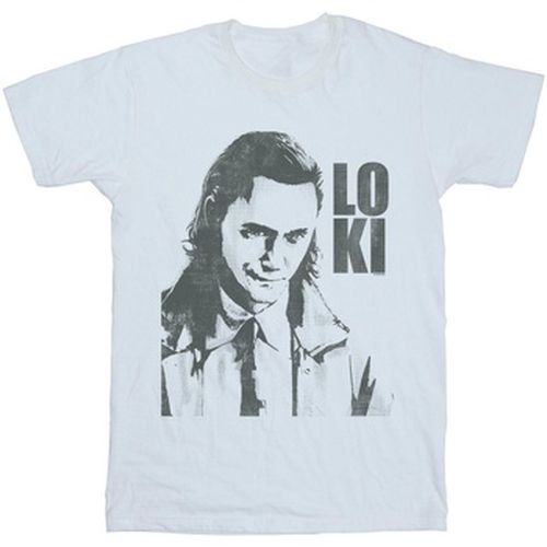 T-shirt Marvel Loki Head Poster - Marvel - Modalova