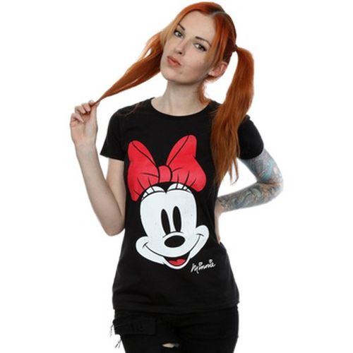 T-shirt Minnie Mouse Distressed Face - Disney - Modalova
