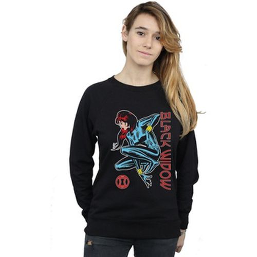 Sweat-shirt Black Widow In Action - Marvel - Modalova