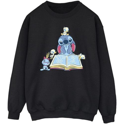 Sweat-shirt Lilo Stitch Reading A Book - Disney - Modalova