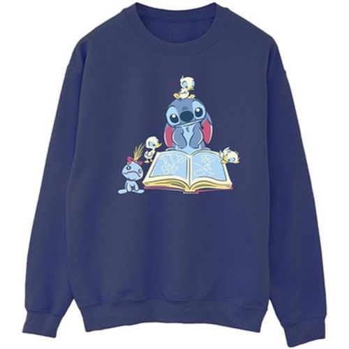 Sweat-shirt Lilo Stitch Reading A Book - Disney - Modalova