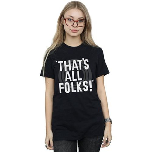 T-shirt That's All Folks - Dessins Animés - Modalova