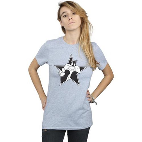 T-shirt Sylvester Mono Star - Dessins Animés - Modalova
