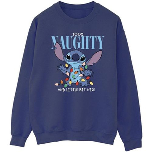 Sweat-shirt Lilo Stitch Naughty Nice - Disney - Modalova