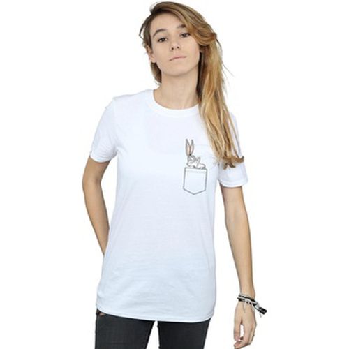 T-shirt Bugs Bunny Faux Pocket - Dessins Animés - Modalova