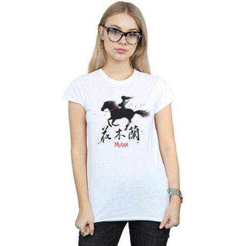 T-shirt Mulan Movie Wind Silhouette - Disney - Modalova