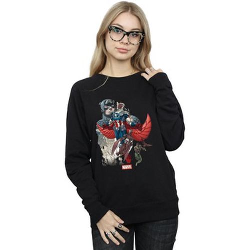 Sweat-shirt Captain America Falcon Evolution - Marvel - Modalova