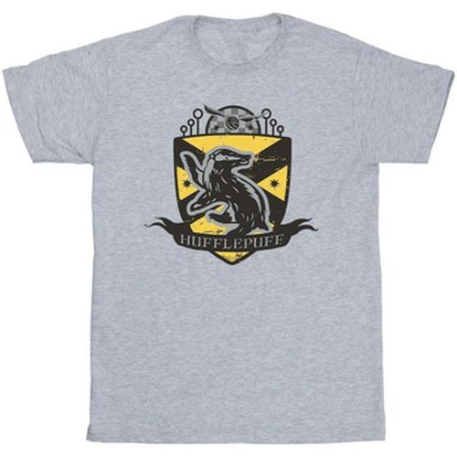 T-shirt Hufflepuff Chest Badge - Harry Potter - Modalova