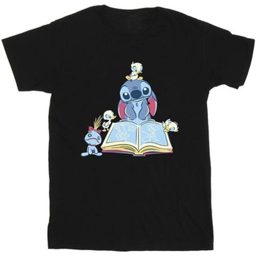 T-shirt Lilo Stitch Reading A Book - Disney - Modalova