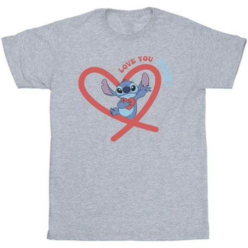 T-shirt Lilo Stitch Love You Mum - Disney - Modalova