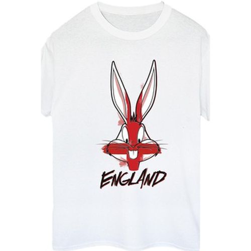 T-shirt Bugs England Face - Dessins Animés - Modalova