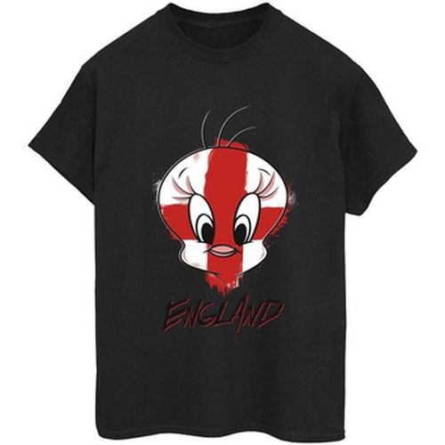 T-shirt Tweety England Face - Dessins Animés - Modalova