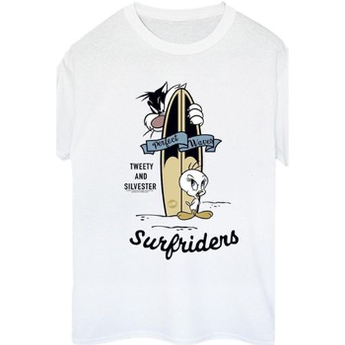 T-shirt Tweety And Sylvester Perfect Waves - Dessins Animés - Modalova