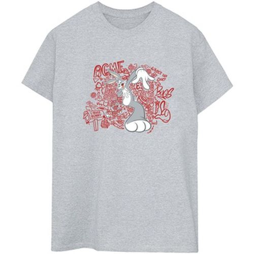 T-shirt ACME Doodles Bugs Bunny - Dessins Animés - Modalova