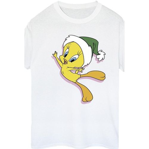T-shirt Tweety Christmas Hat - Dessins Animés - Modalova