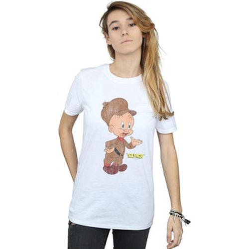 T-shirt Elmer Fudd Distressed - Dessins Animés - Modalova