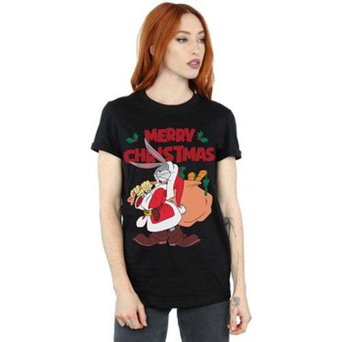 T-shirt Santa Bugs Bunny - Dessins Animés - Modalova
