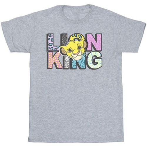 T-shirt The Lion King Pattern Logo - Disney - Modalova