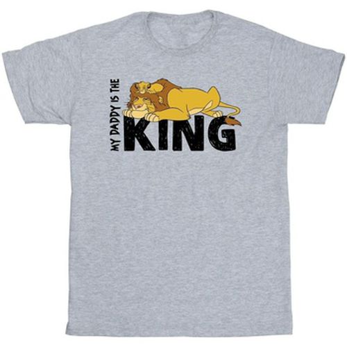 T-shirt The Lion King Daddy Is King - Disney - Modalova