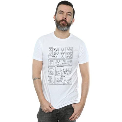 T-shirt Bugs Bunny Construction - Dessins Animés - Modalova