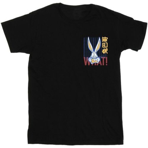 T-shirt Bugs Bunny What - Dessins Animés - Modalova