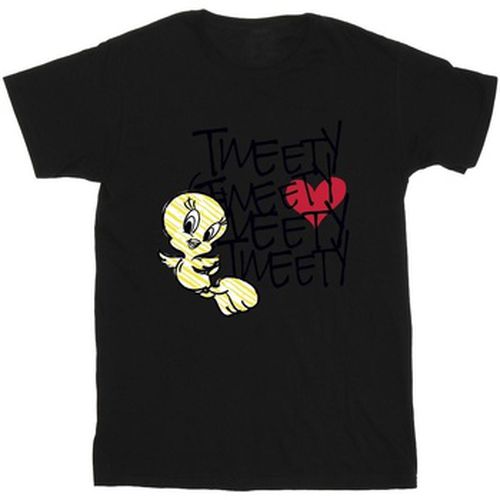T-shirt Tweety Love Heart - Dessins Animés - Modalova
