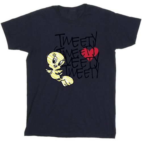 T-shirt Tweety Love Heart - Dessins Animés - Modalova