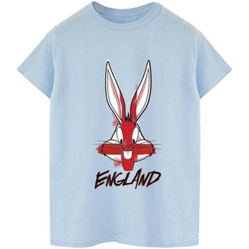 T-shirt Bugs England Face - Dessins Animés - Modalova