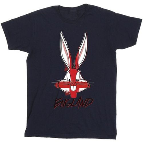 T-shirt Bugs England Face - Dessins Animés - Modalova