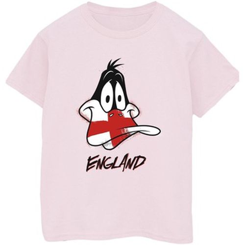 T-shirt Daffy England Face - Dessins Animés - Modalova