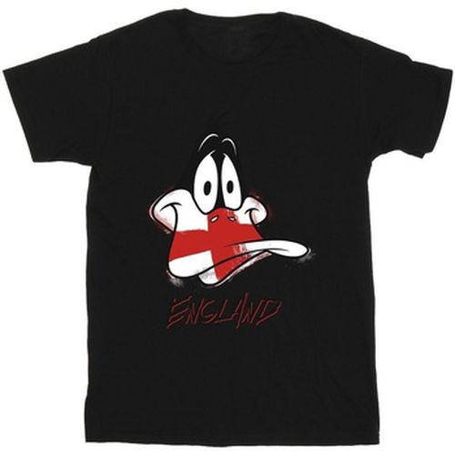 T-shirt Daffy England Face - Dessins Animés - Modalova