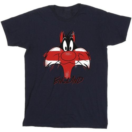 T-shirt Sylvester England Face - Dessins Animés - Modalova